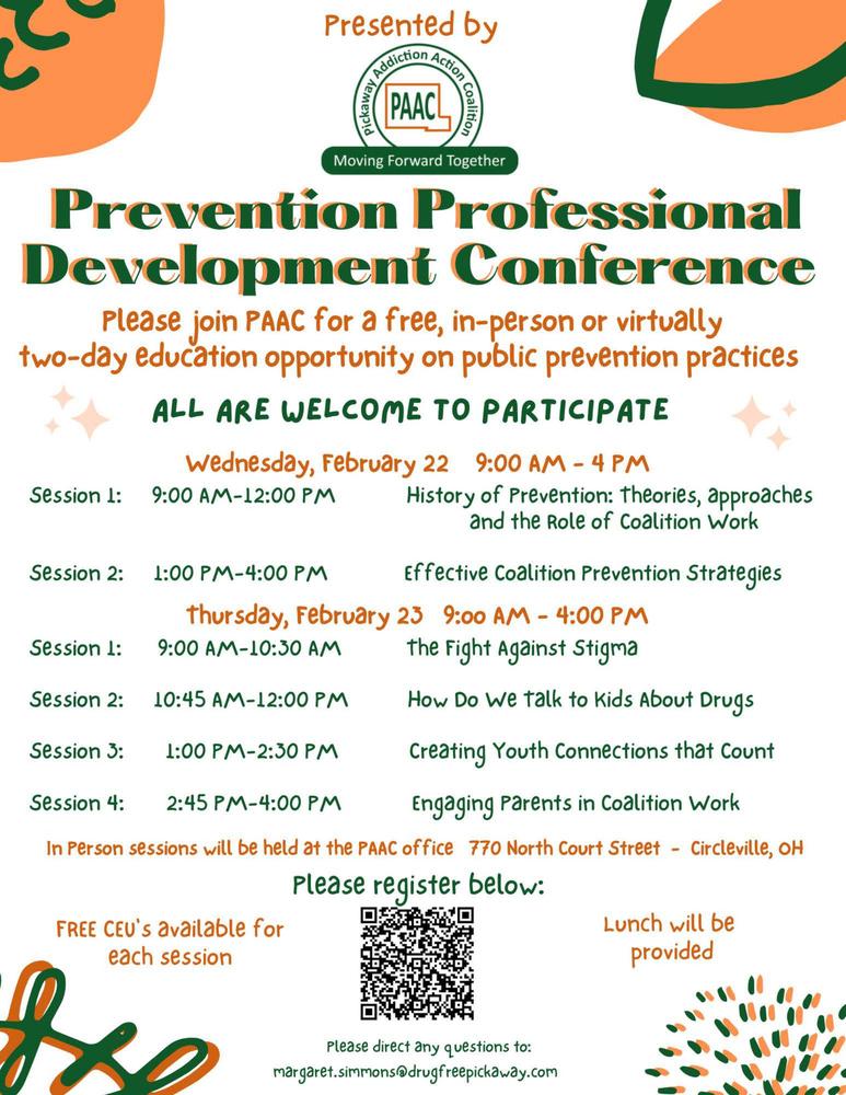 Prevention Professional Development Conference