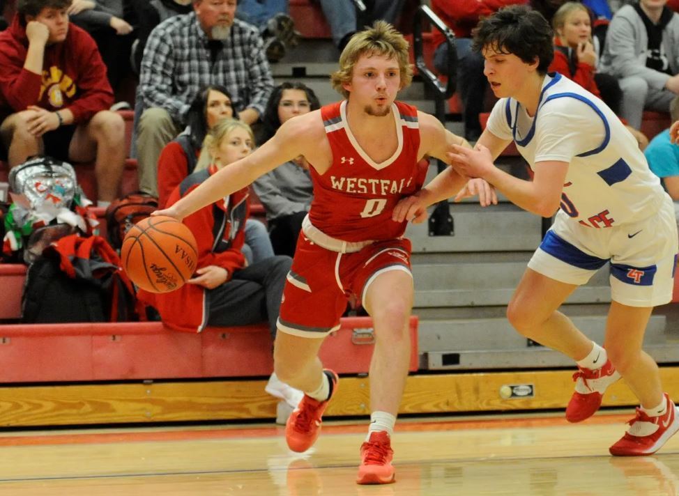 Mustangs in the News:  Casey Cline and Brody Clark form Westfall's premier scoring tandem
