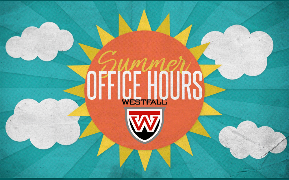 Summer Office Hours