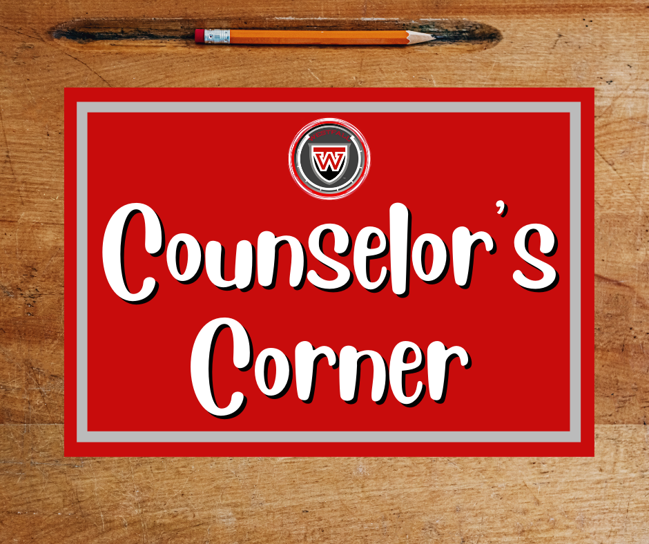 October Counselor's Corner