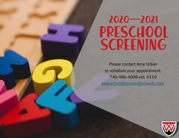 Pre-K Screening Appointments Available