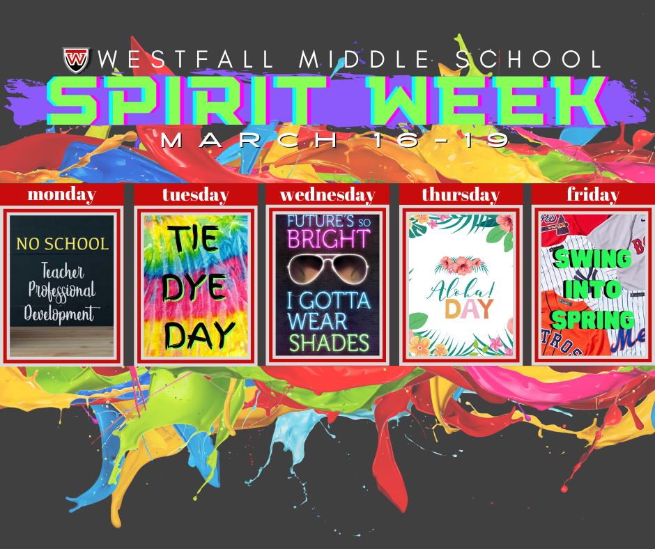 WMS Spirit Week