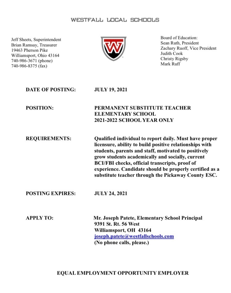 job posting
