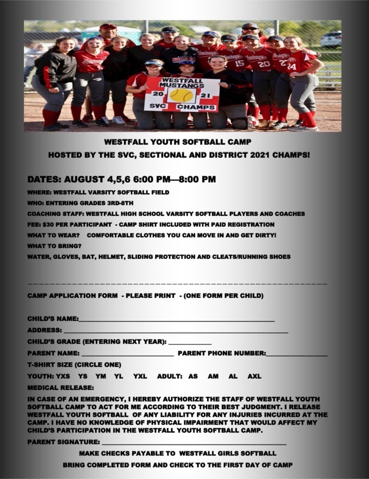 softball camp