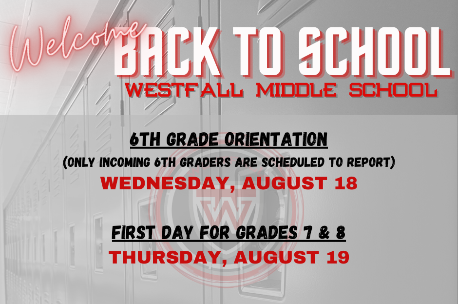 WMS Back to School