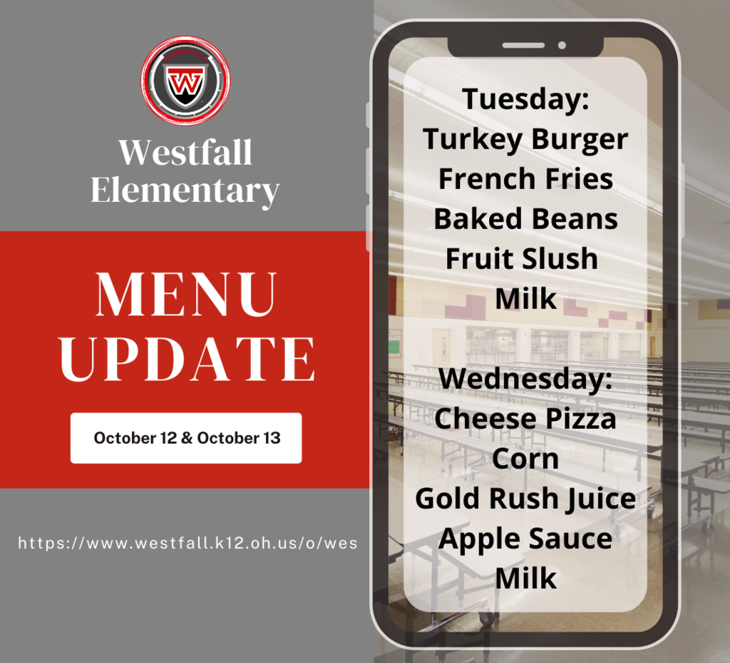 Menu Update