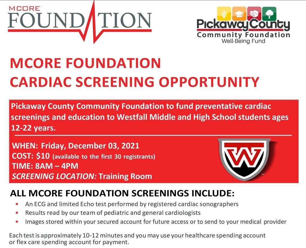 Cardiac Screenings Promo