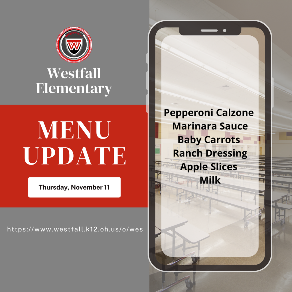 Menu Update
