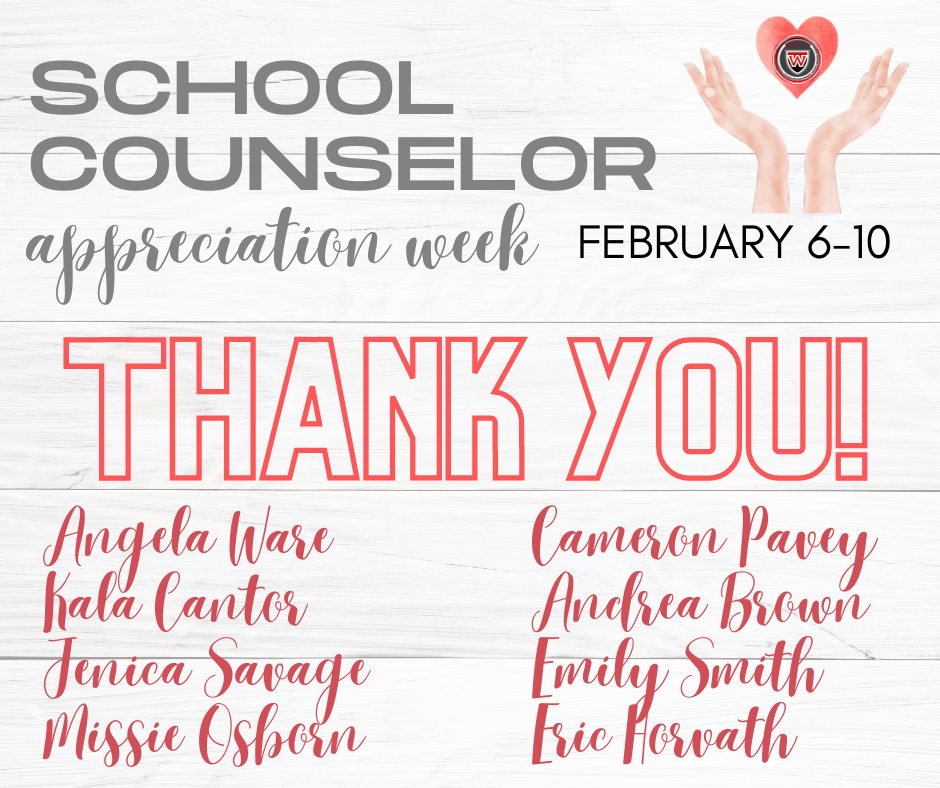 School Counselors Appreciation Week
