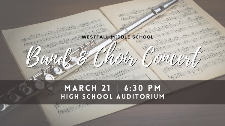 band and choir concert