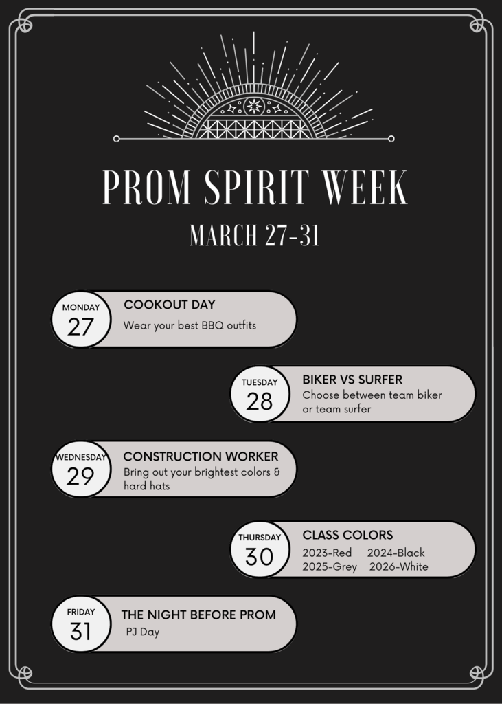 Prom Spirit Week