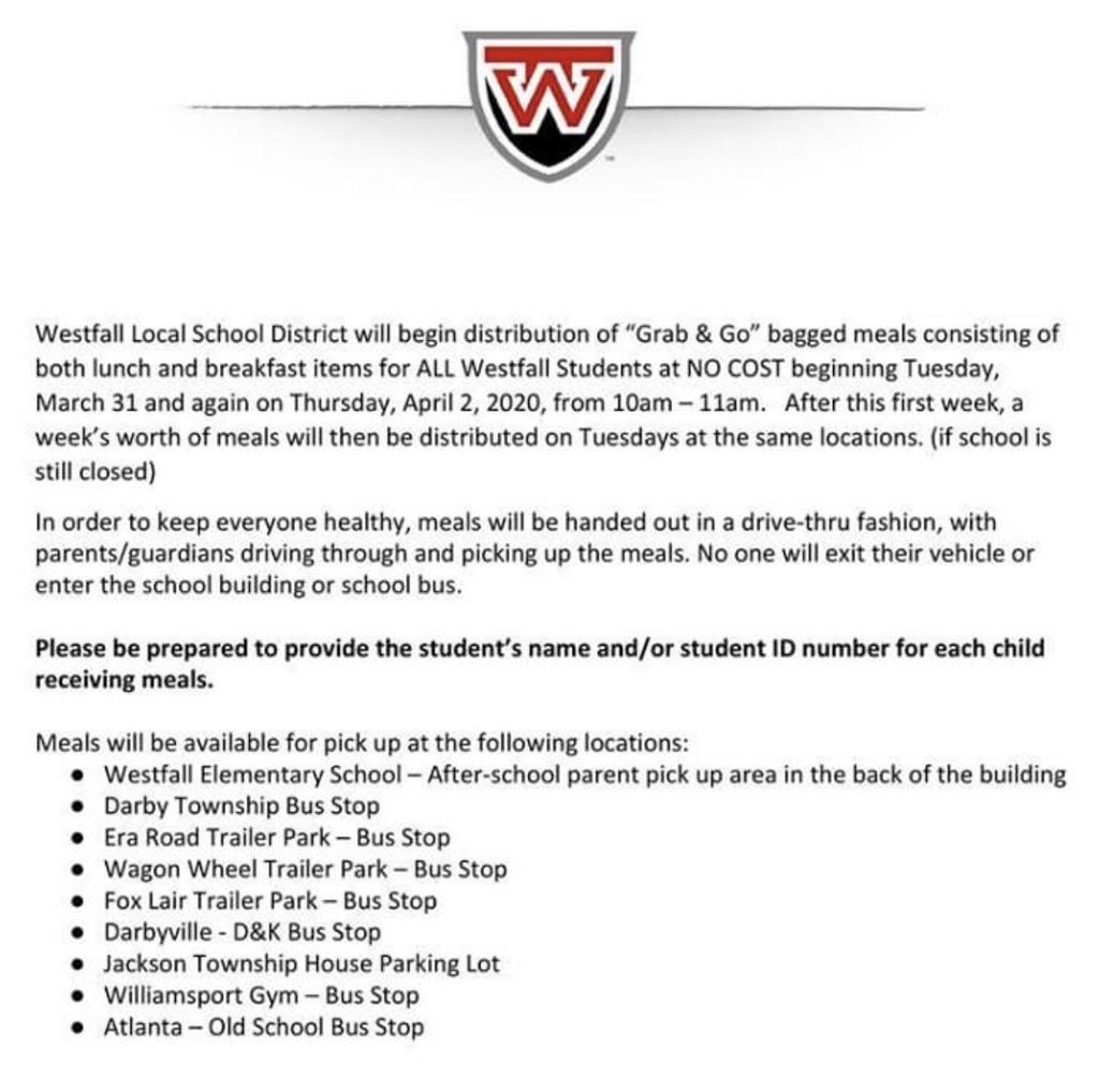 Grab & Go Lunch Program